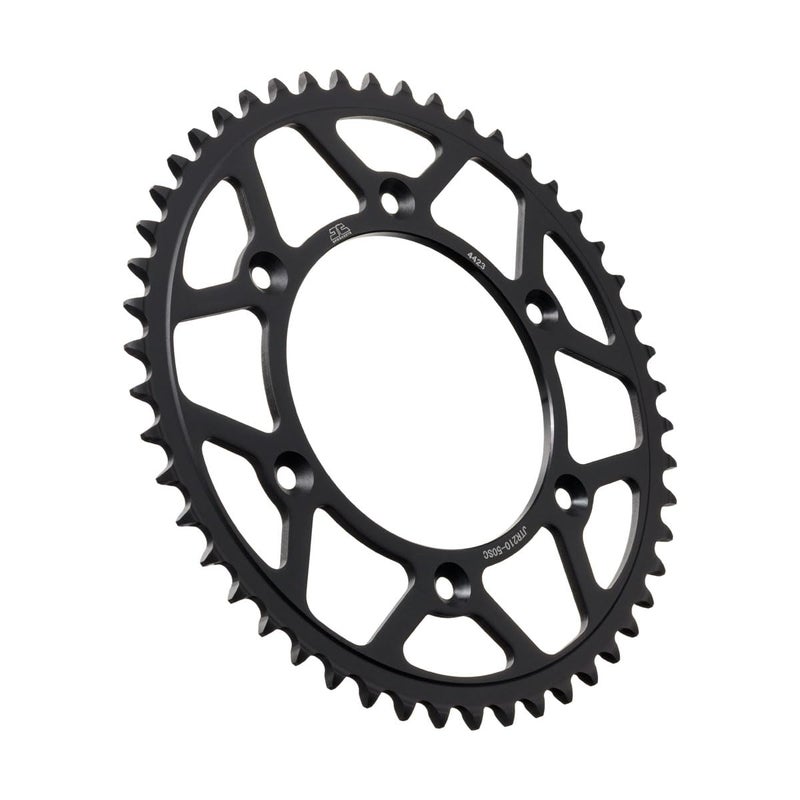 JT Sprockets JTR210.50SC 50 Tooth Self Cleaning Lightweight Steel Rear Sprocket, Single, black